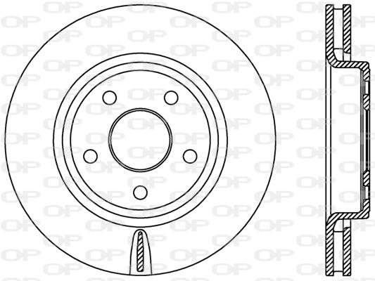 OPEN PARTS Jarrulevy BDR2445.20